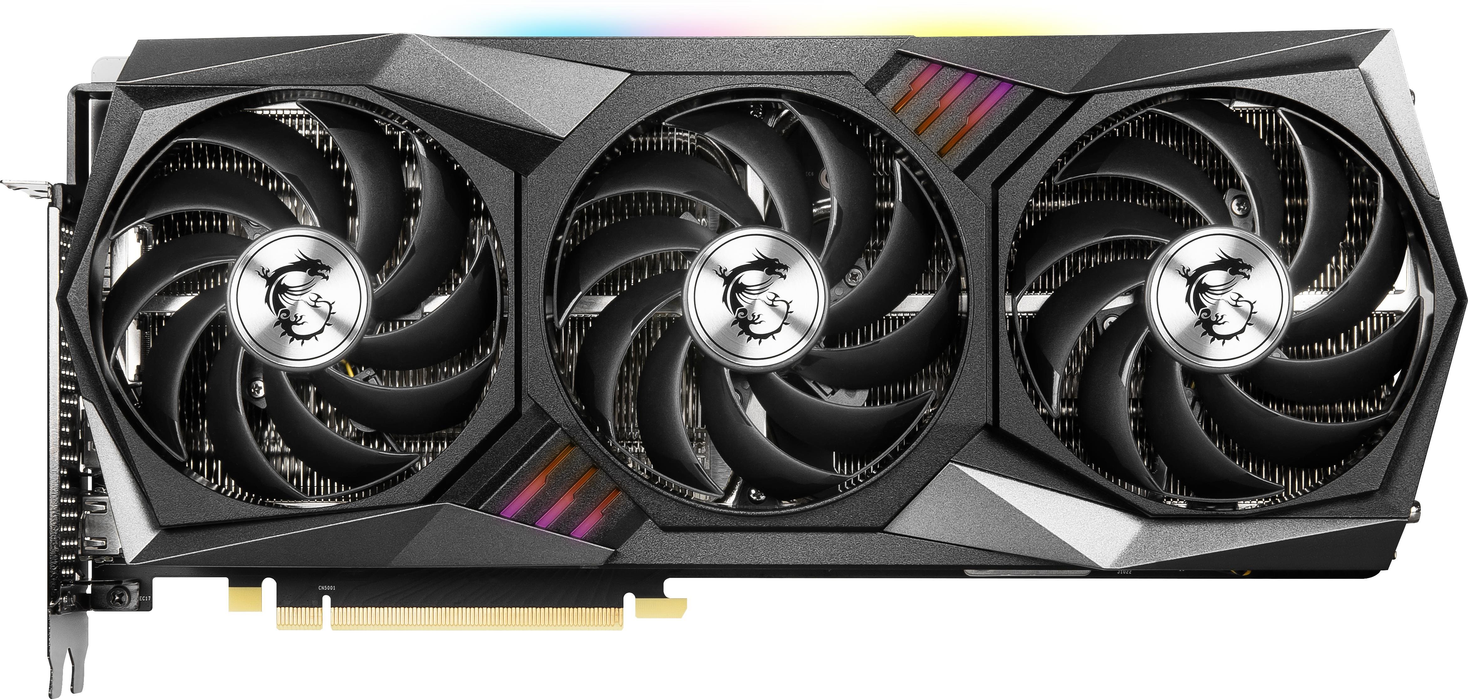 Graphics Card MSI GeForce RTX 3080 GAMING Z TRIO 10G LHR Screen