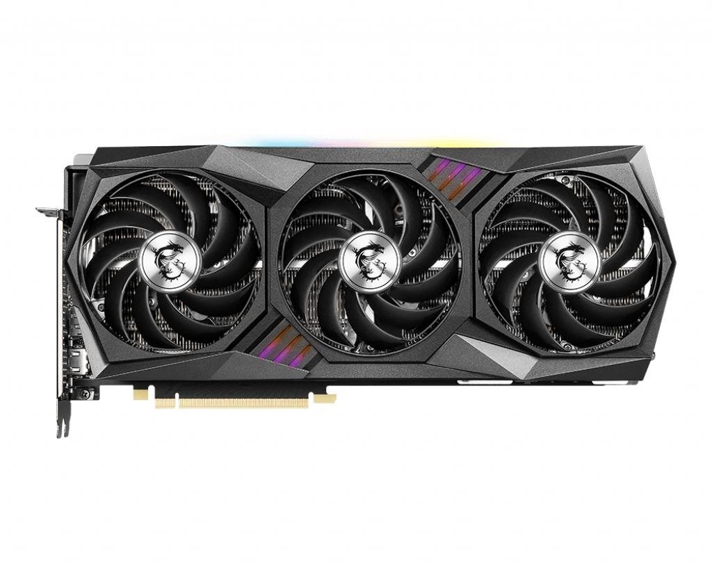 Graphics Card MSI GeForce RTX 3080 GAMING Z TRIO 12G LHR Screen
