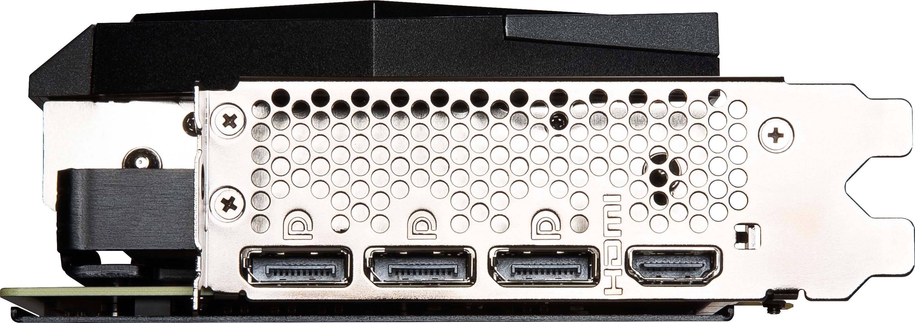 Grafikkarte MSI GeForce RTX 3080 Ti GAMING X TRIO 12G Anschlussmöglichkeiten (Ports)