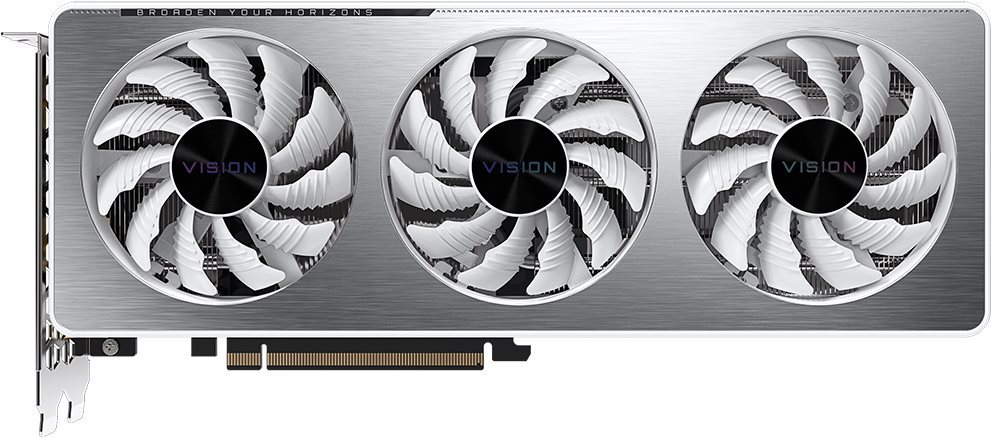Graphics Card GIGABYTE GeForce RTX 3060 VISION OC 12G Screen