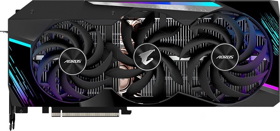 Graphics Card GIGABYTE AORUS GeForce RTX 3080 MASTER 10G Screen