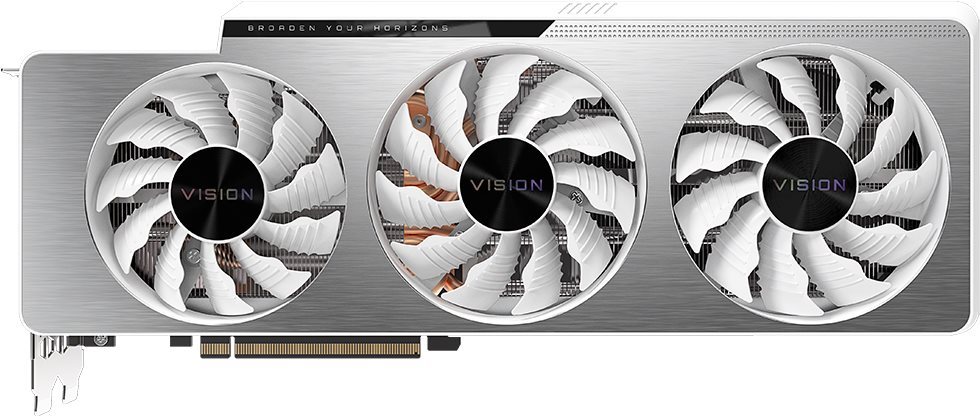 Graphics Card GIGABYTE GeForce RTX 3090 VISION OC 24G Screen