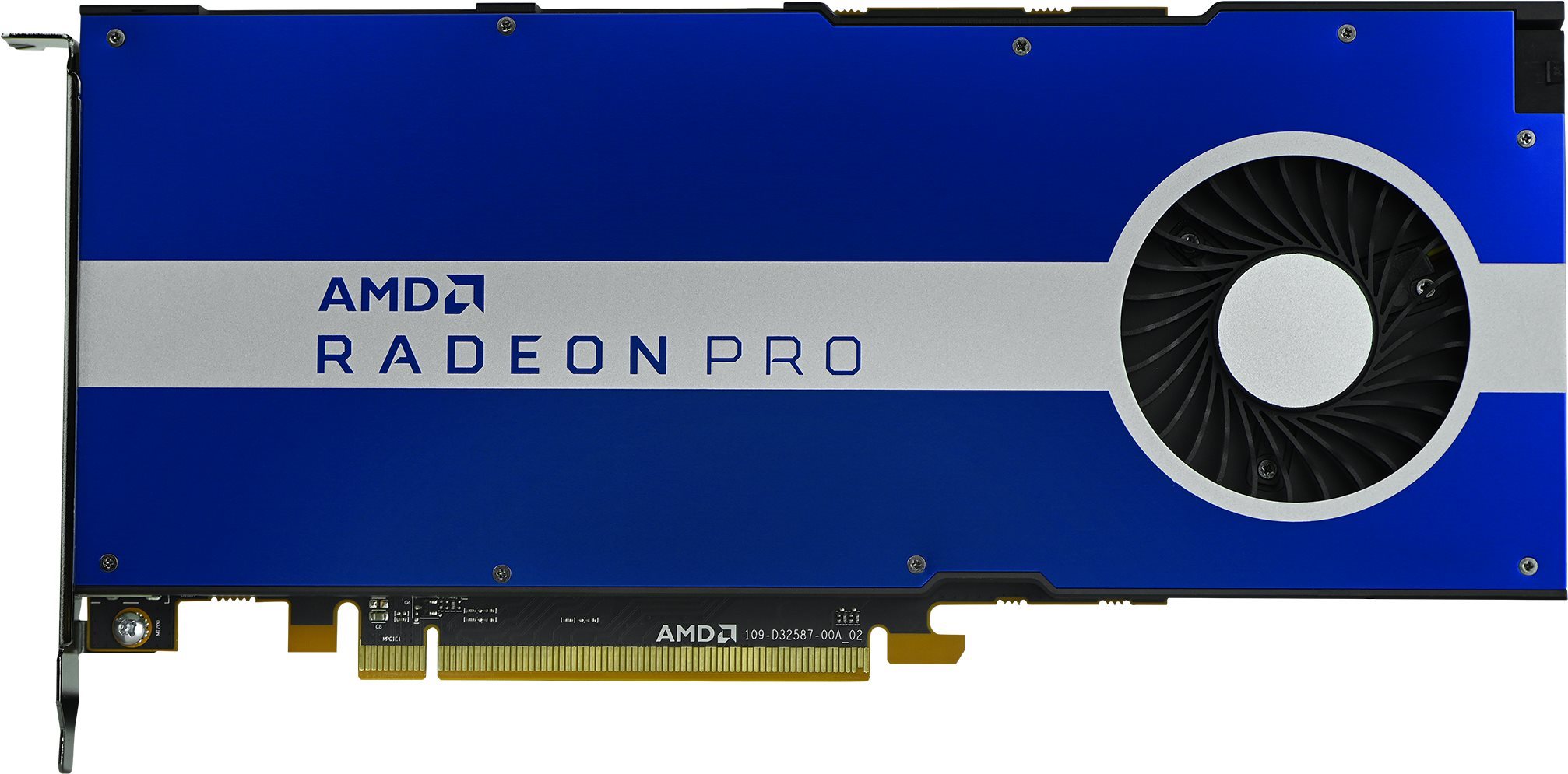 Videókártya AMD Radeon Pro W5500 Képernyő