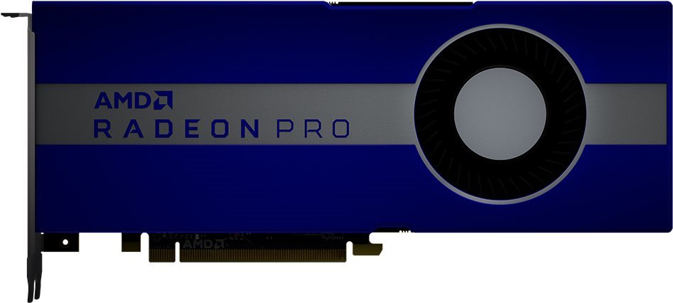Videókártya AMD Radeon Pro W5700 Képernyő
