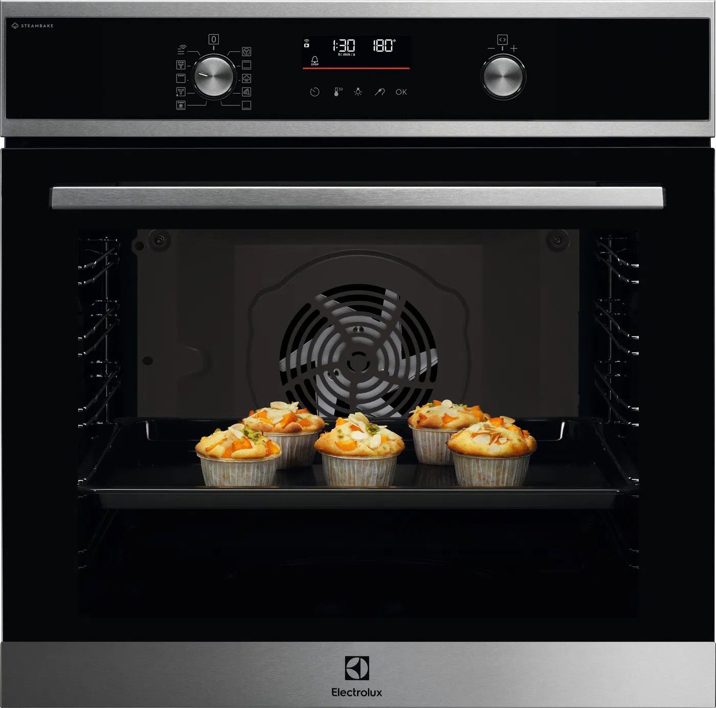 Oven & Cooktop Set ELECTROLUX 600 SteamBake EOD6F77WX + 600 PRO StepPower KGG75362K ...