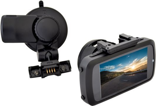 Kamera do auta Eltrinex LS500 GPS EU Boční pohled