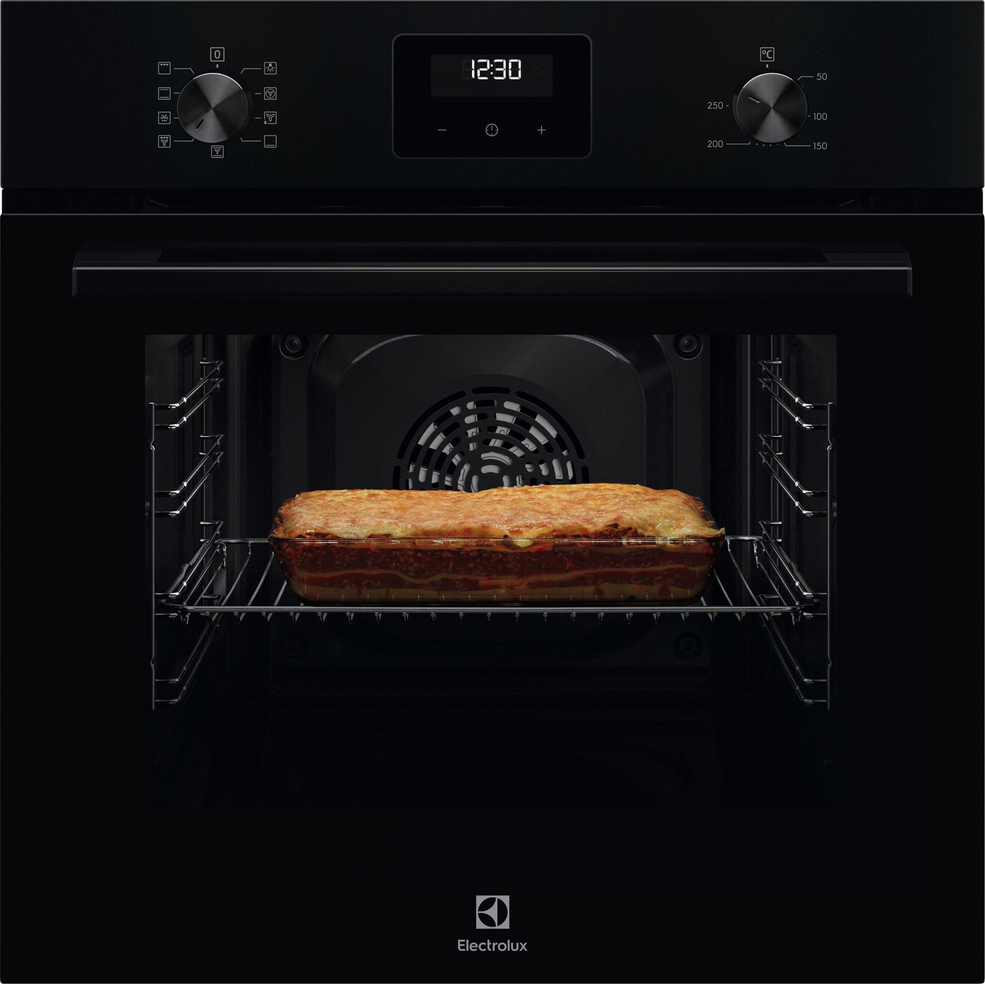 Oven & Cooktop Set ELECTROLUX 500 SurroundCook LOF3H10BK + ELECTROLUX 500 SaphirMatt SE EIT60433CT ...
