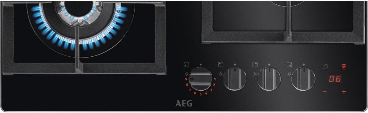 Cooktop AEG Mastery FlameLight HKB64450NB Features/technology