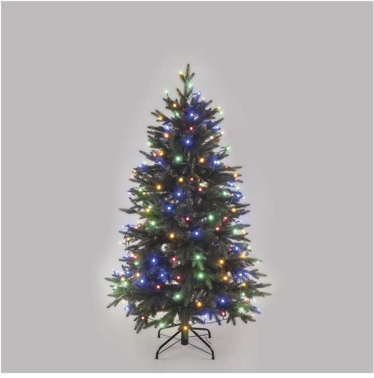 Světelný řetěz EMOS LED vánoční cherry řetěz – kuličky, 30 m, venkovní i vnitřní, multicolor, časovač Lifestyle