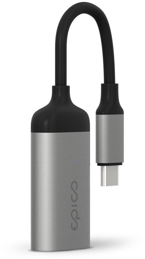 USB Hub Epico USB-C to HDMI Adapter - Space Grey Lateral view