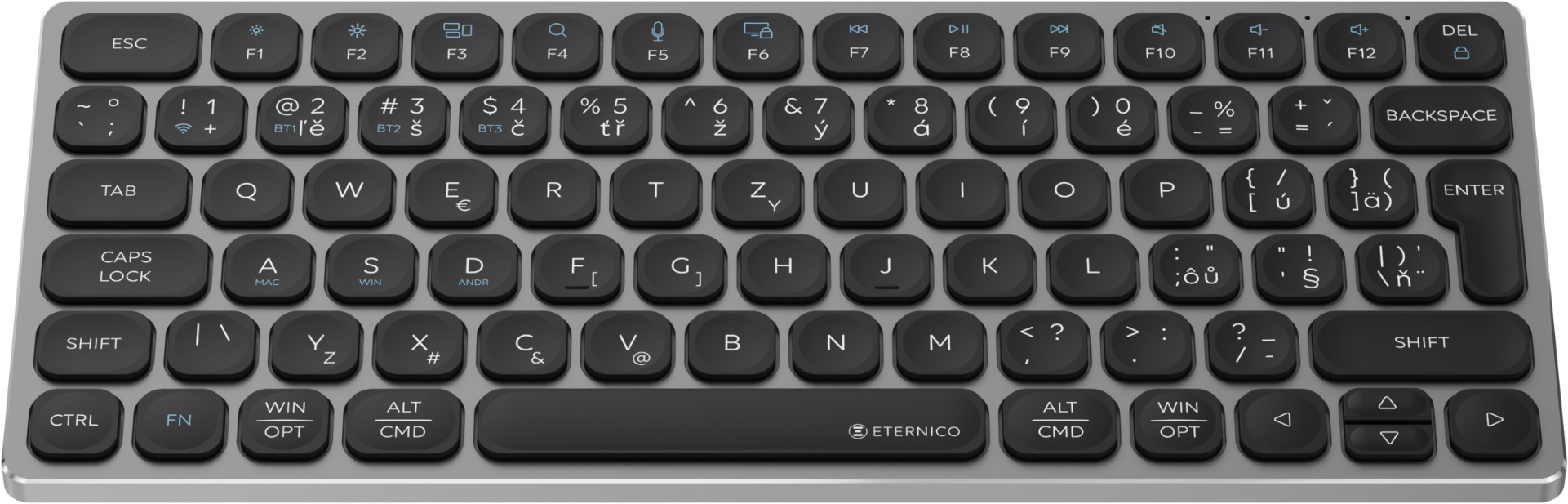 Keyboard Eternico K700S Wireless grey - CZ/SK ...