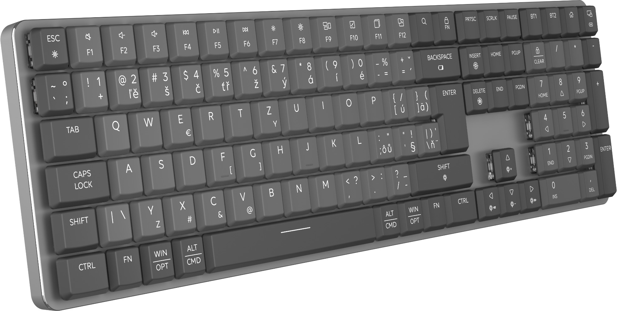 Keyboard Eternico K800 Wireless grey - CZ/SK ...