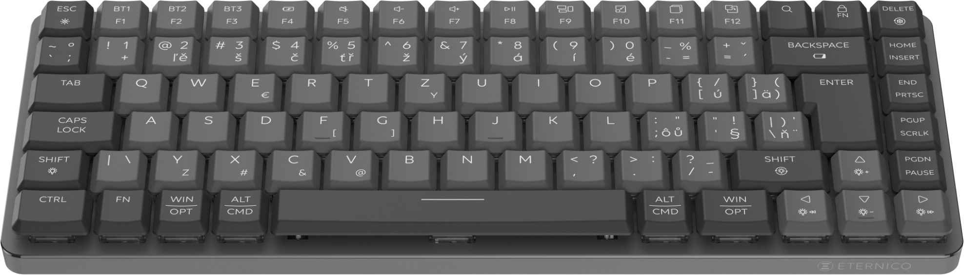 Keyboard Eternico K800S Wireless grey - CZ/SK ...