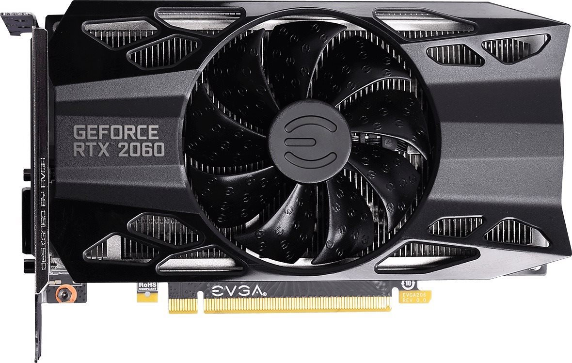 Grafická karta EVGA GeForce RTX 2060 SC OVERCLOCKED Screen