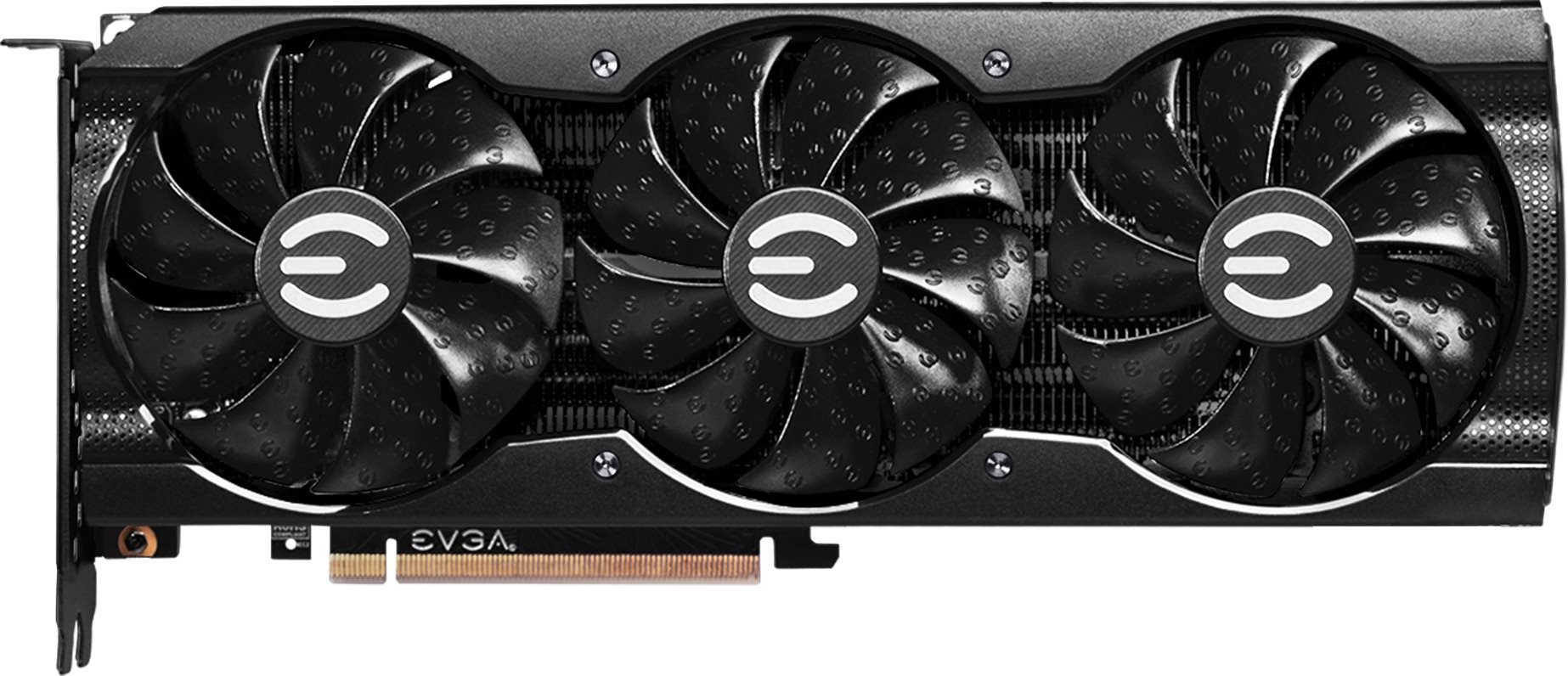 Grafikkarte EVGA GeForce RTX 3080 XC3 BLACK GAMING 12G LHR Screen