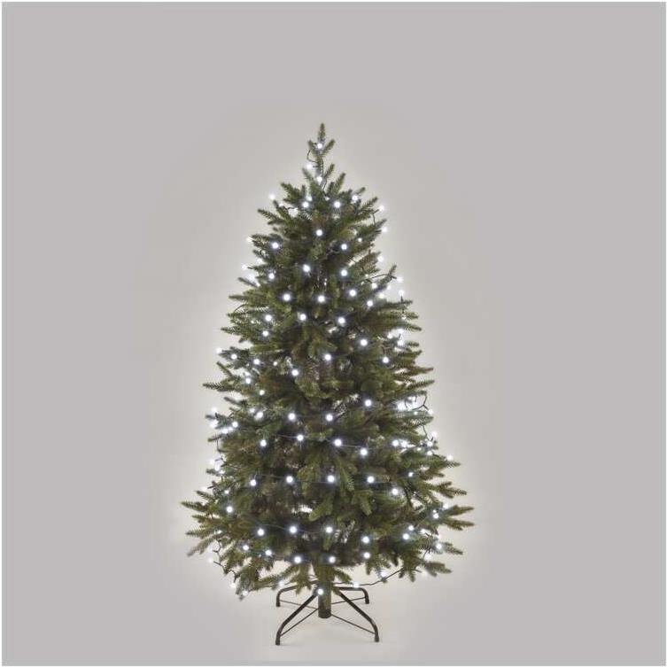 Lichterkette EMOS LED-Weihnachtsbaumkette - Kugeln, 20 m, innen und außen, kaltweiß, Programme Lifestyle