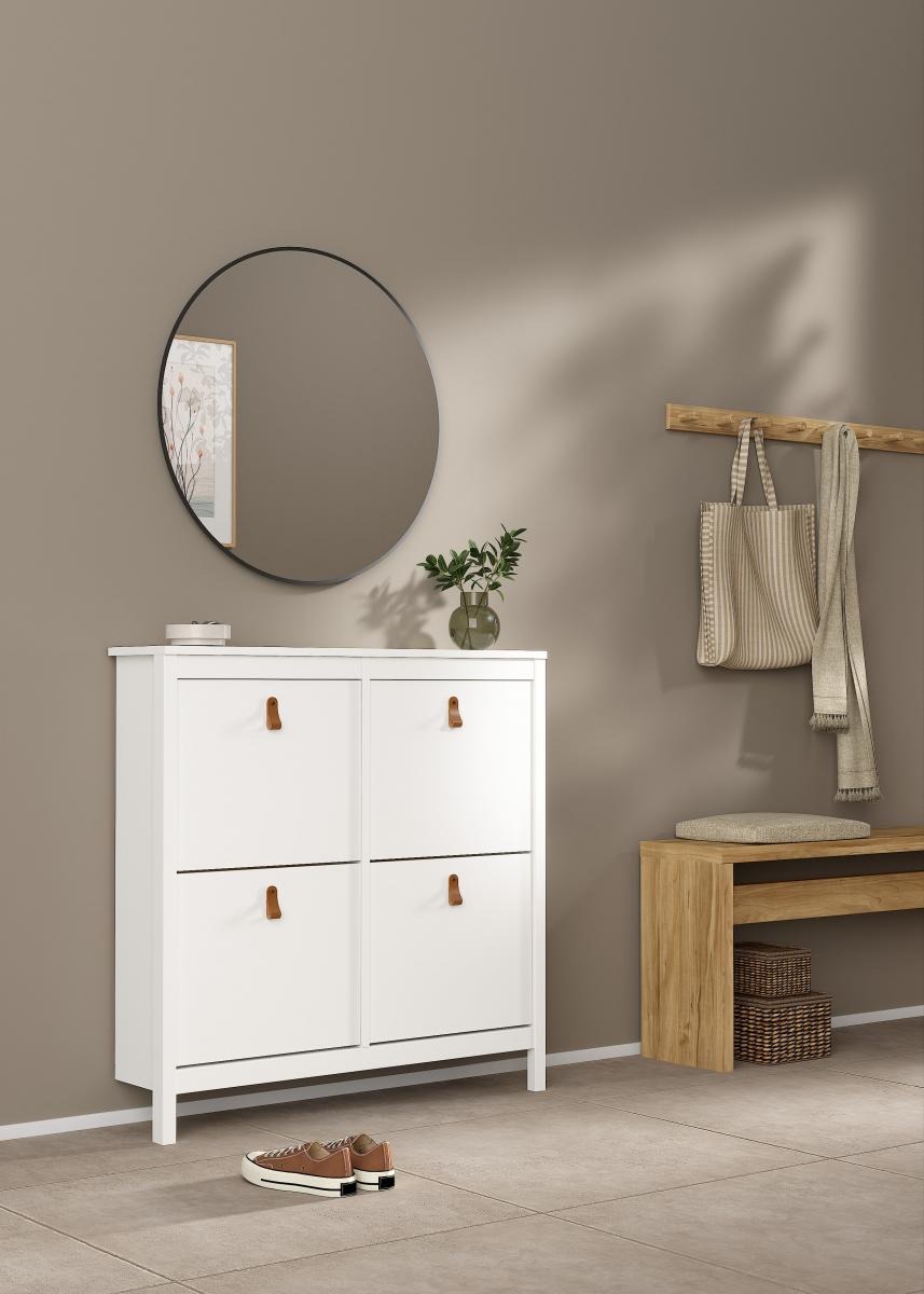 Shoe Rack FALCO Real 665 Shoe Cabinet White ...