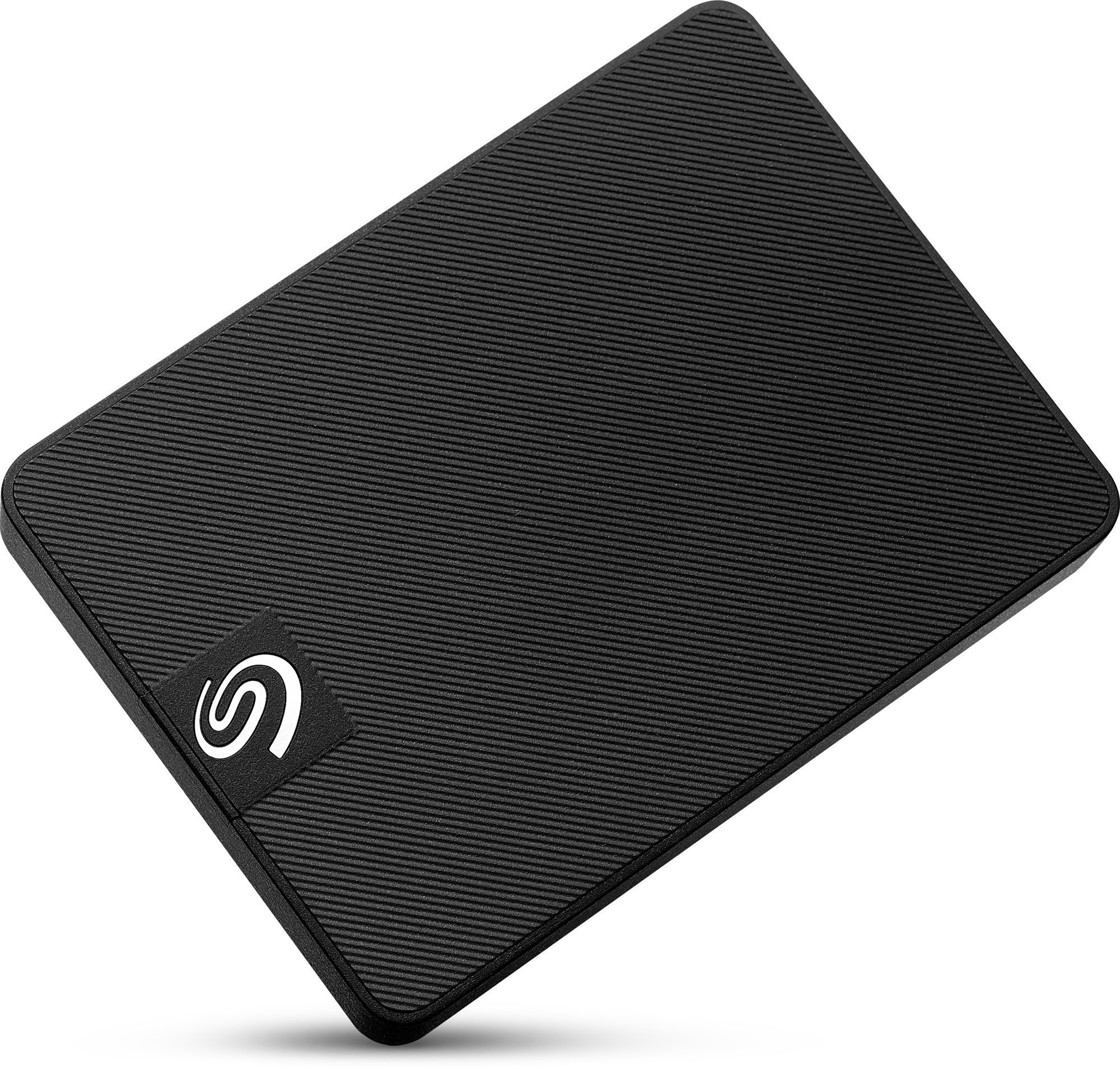 External Hard Drive Seagate Expansion SSD 500GB, Black Lateral view