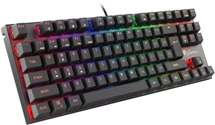 Gaming Keyboard Genesis THOR 300 Outemu Red TKL, RGB - US Lateral view