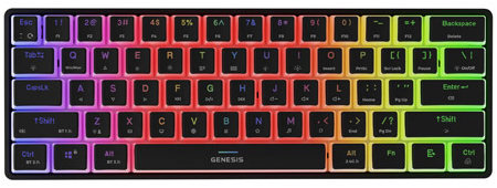 Gaming Keyboard Genesis THOR 660 black - US ...