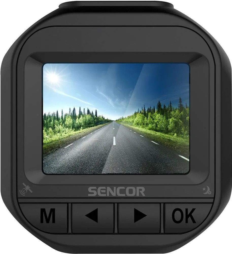 Dash Cam Sencor SCR 5000GS FHD Screen