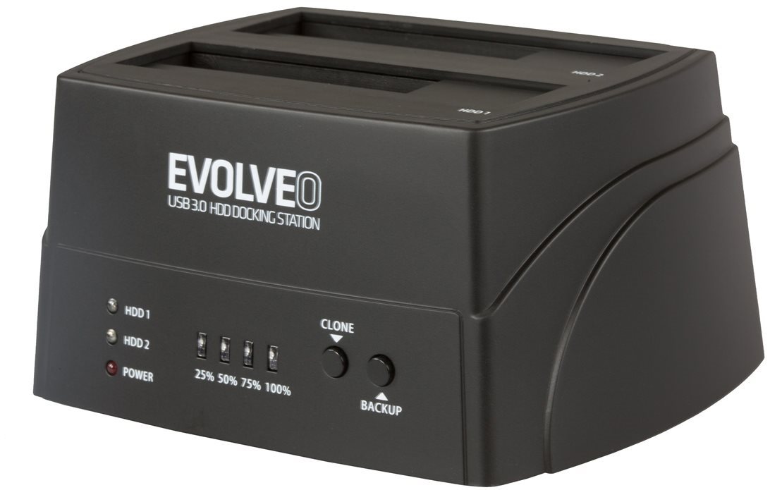 Docking Station EVOLVEO HDD Lateral view