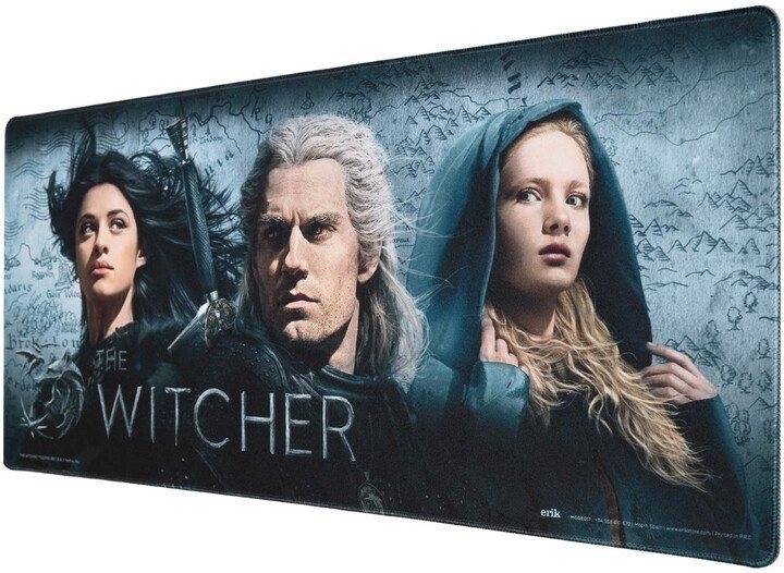 Mouse Pad The Witcher - Netflix Series - Gaming Table Mat Lateral view