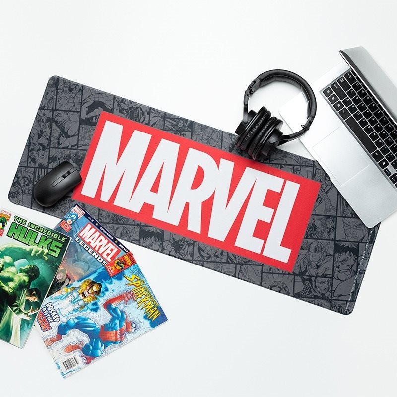 Mouse Pad Marvel - Marvel Logo - Game Mat for Table Lifestyle