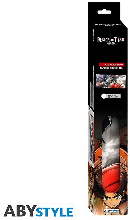 Mouse Pad Attack on Titan - Eren vs Colossal Titan - Mouse and Keyboard Pad ...