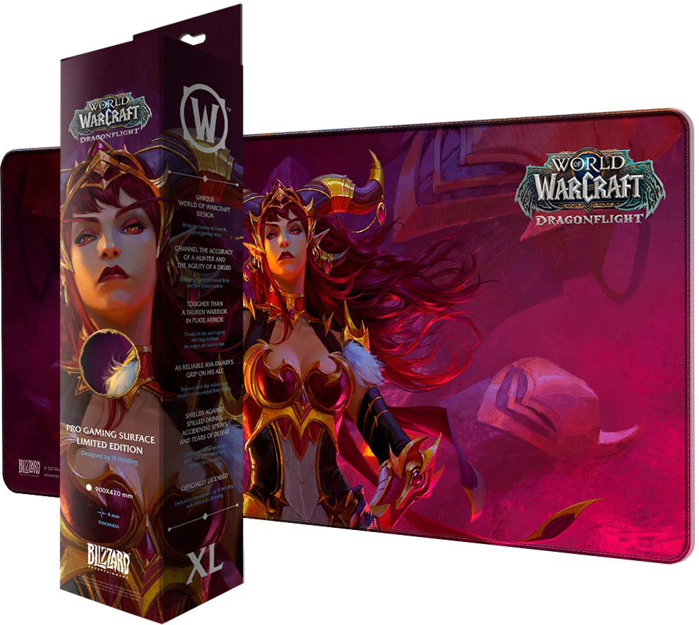 Mouse Pad World of Warcraft Dragonflight - Alexstraza - Mouse and Keyboard Pad ...