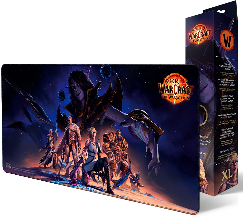 Mouse Pad World of Warcraft - The War Within 20th Anniversary - Mouse and Keyboard Pad ...