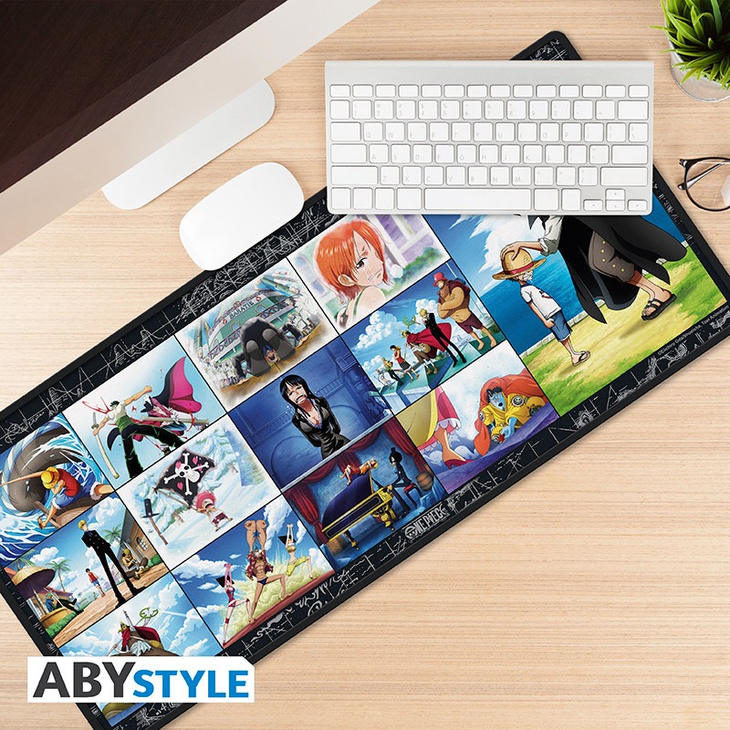 Mouse Pad One Piece - Strawhat Crew Memories - Mouse and keyboard pad ...