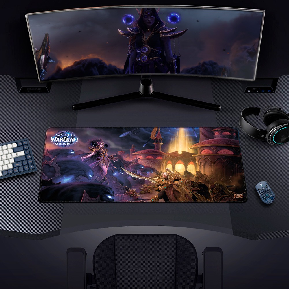 Mouse Pad World of Warcraft - Midnight Xalatath Key Art - Mouse and Keyboard Pad ...