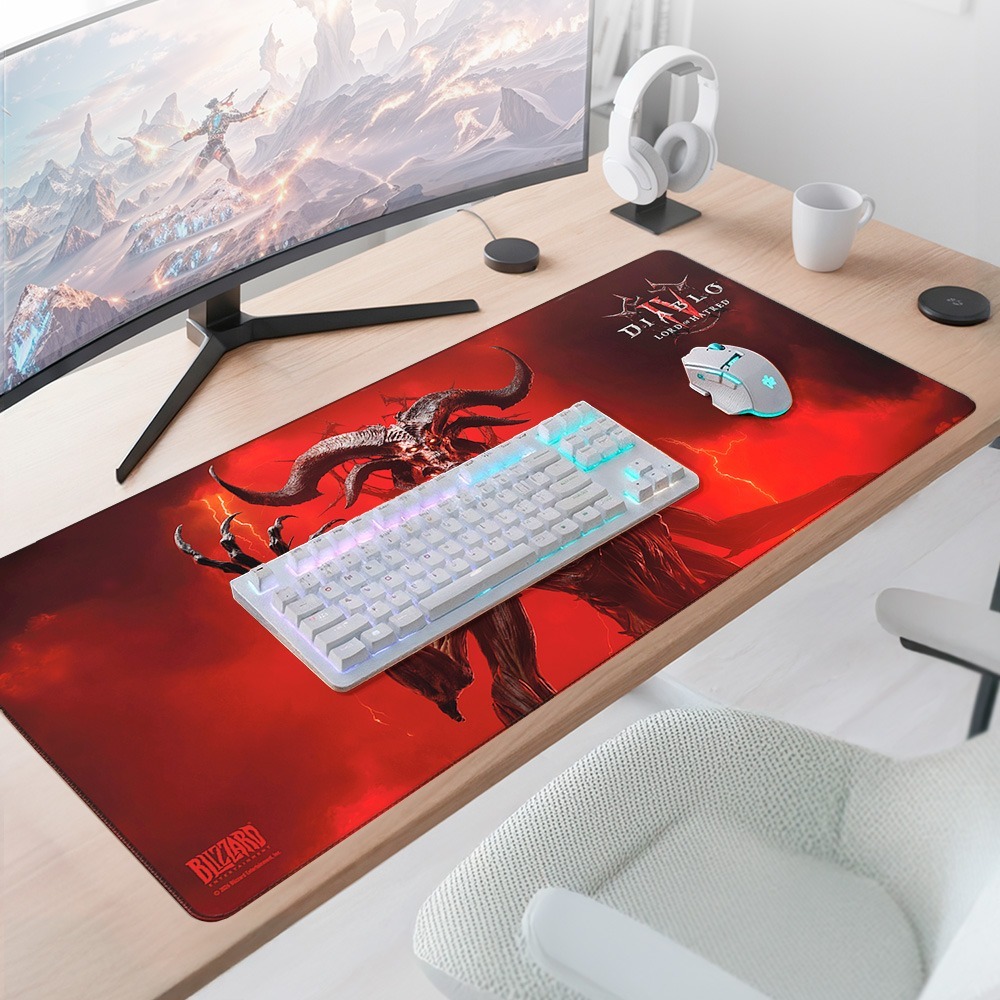 Mouse Pad Diablo IV - Lord of Hatred: Mephisto - Mouse and Keyboard Pad ...