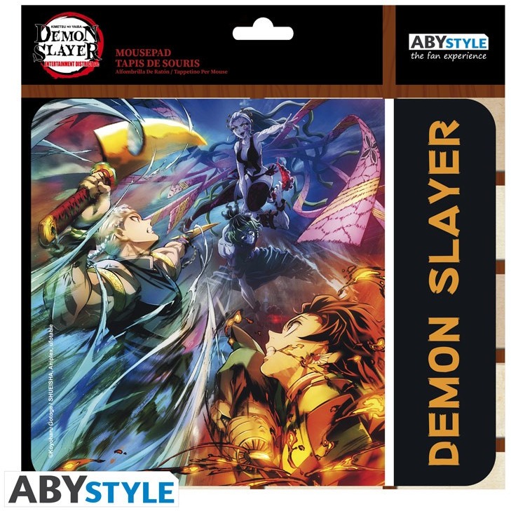 Mouse Pad Demon Slayer - Key Art S2 - Mouse and keyboard pad ...
