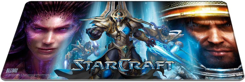 Mouse Pad Starcraft - Races - Mouse and keyboard pad ...
