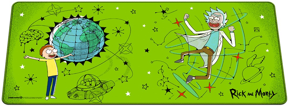 Mouse Pad Rick and Morty - Dimension C-137 - Mouse and keyboard pad ...