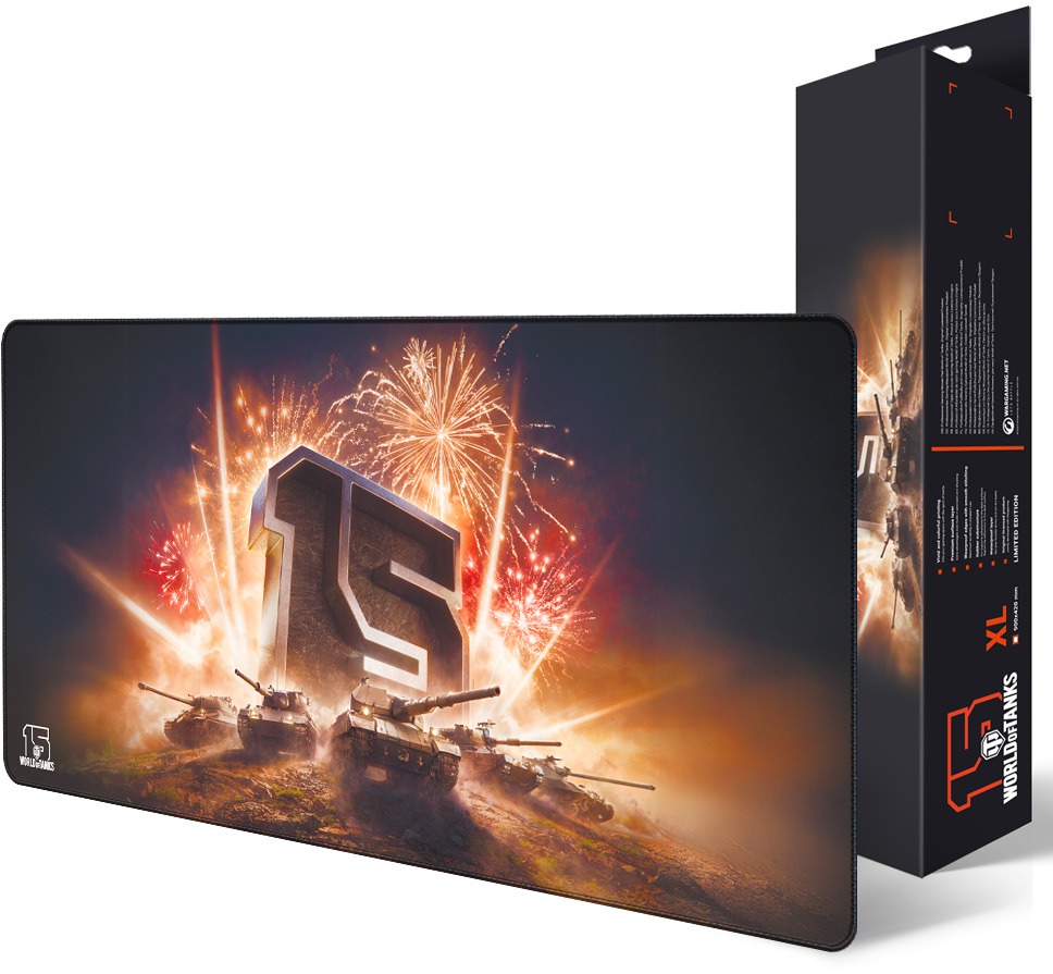 Mouse Pad World of Tanks - Anniversary - Mouse and Keyboard Mat ...