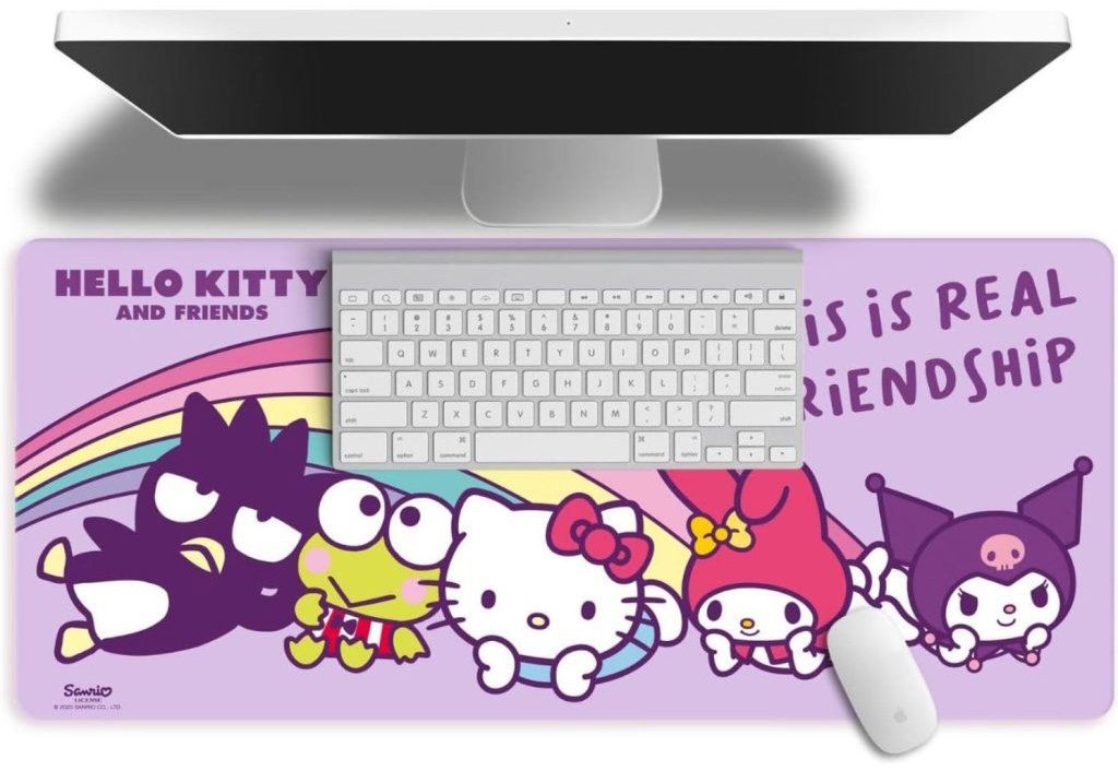 Mouse Pad Hello Kitty: This is the real friendship - Mouse and Keyboard Mat ...