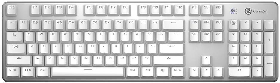 Gaming-Tastatur GameSir GK300 Weiß Screen