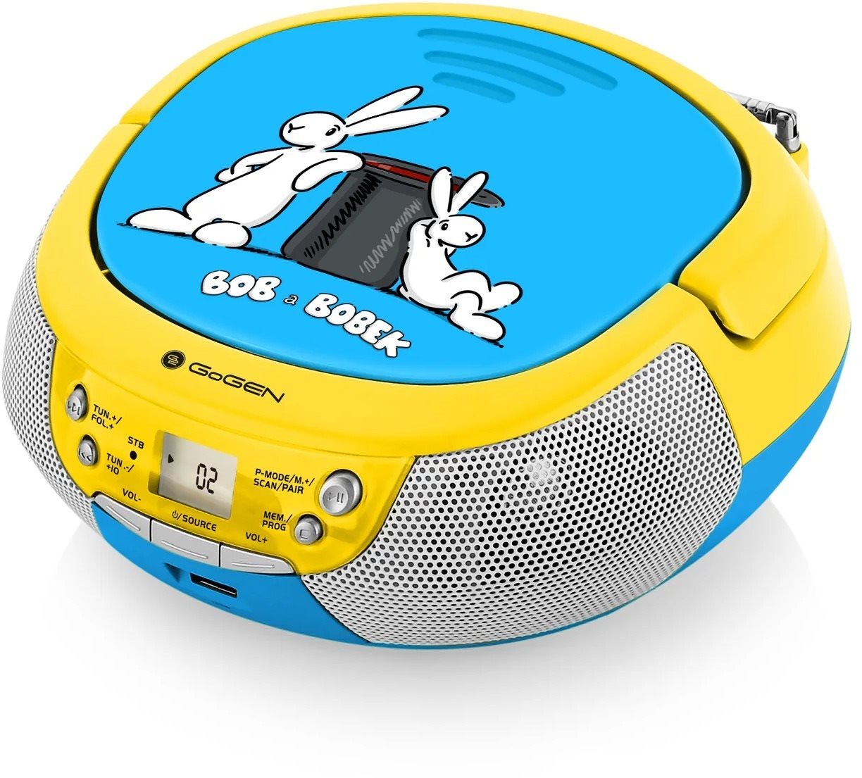 Radio GoGEN Bob and Bobek CD blue ...