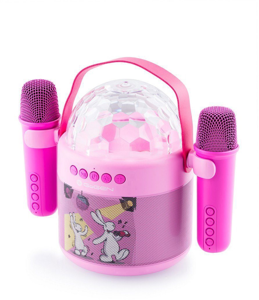 Bluetooth Speaker GoGEN Bob and Bobek DISCO pink ...