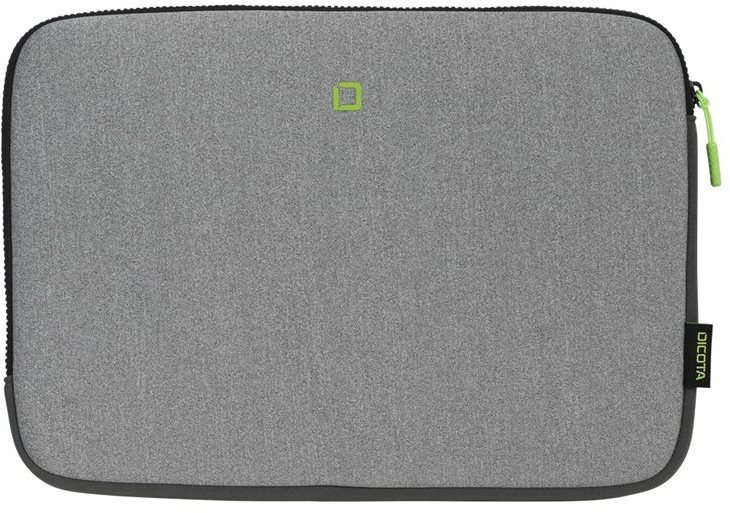 Laptop Case Dicota Skin FLOW 15.6“ Grey/Green Screen