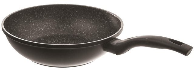 Wok Pan GRANDE Frying Pan WOK diameter of 30cm Lateral view