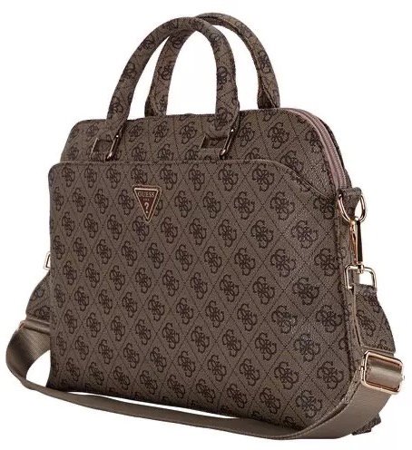 Laptop Case Guess PU 4G Triangle Logo Notebook Bag 13/14/15