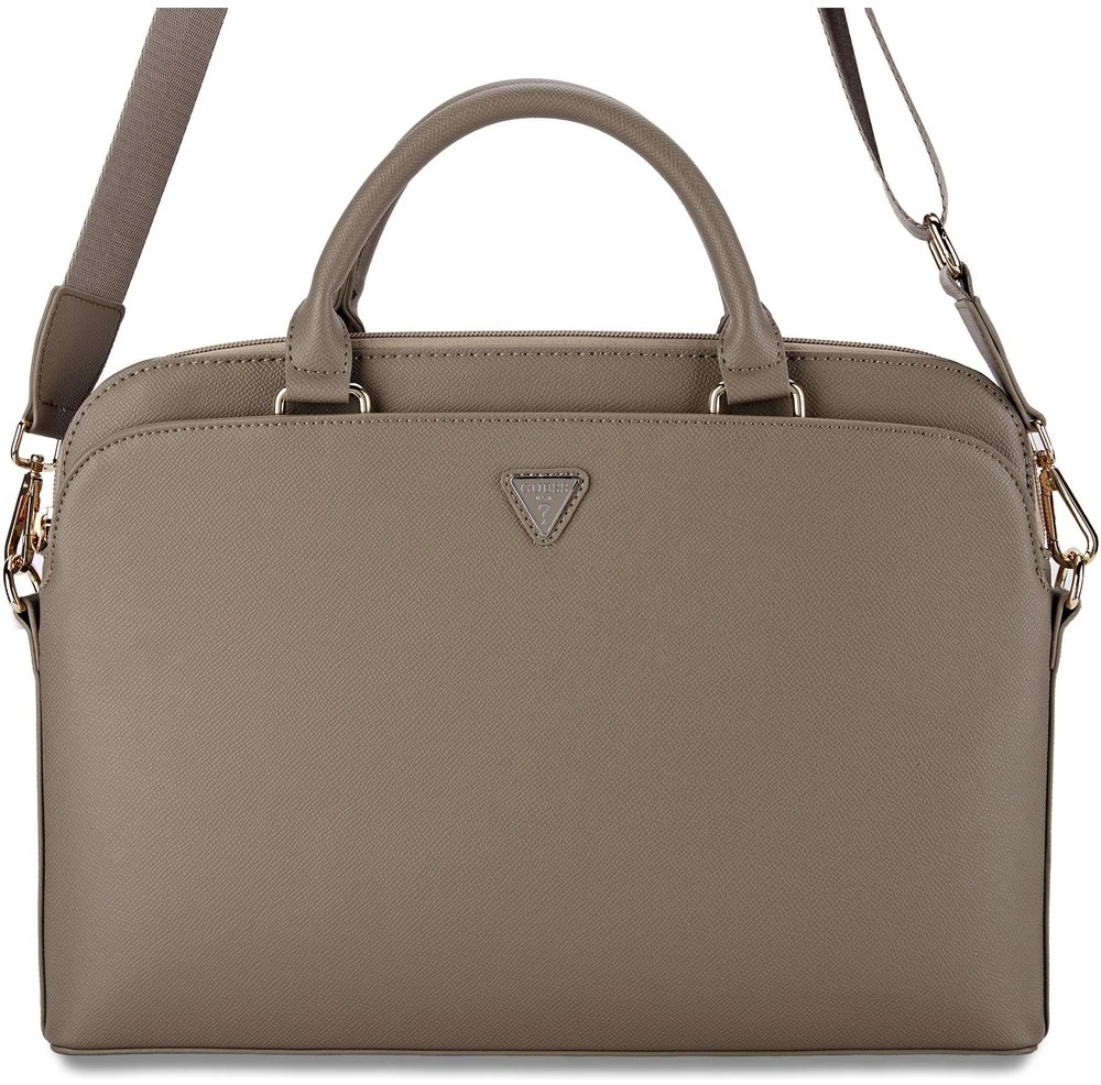 Laptop Case Guess PU Grained Triangle Logo Notebook Bag 15/16