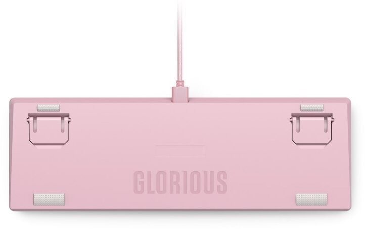 Gaming-Tastatur Glorious GMMK 2 Compact keyboard - Fox Switches, ANSI-Layout, pink ...