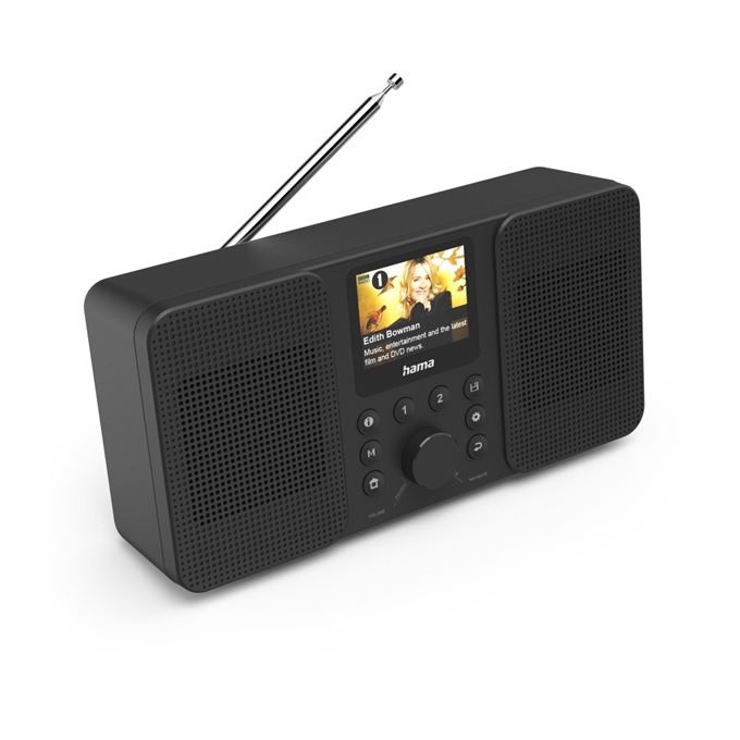 Radio Hama digital and internet radio DIR10, DAB+/FM/Bluetooth, App control ...