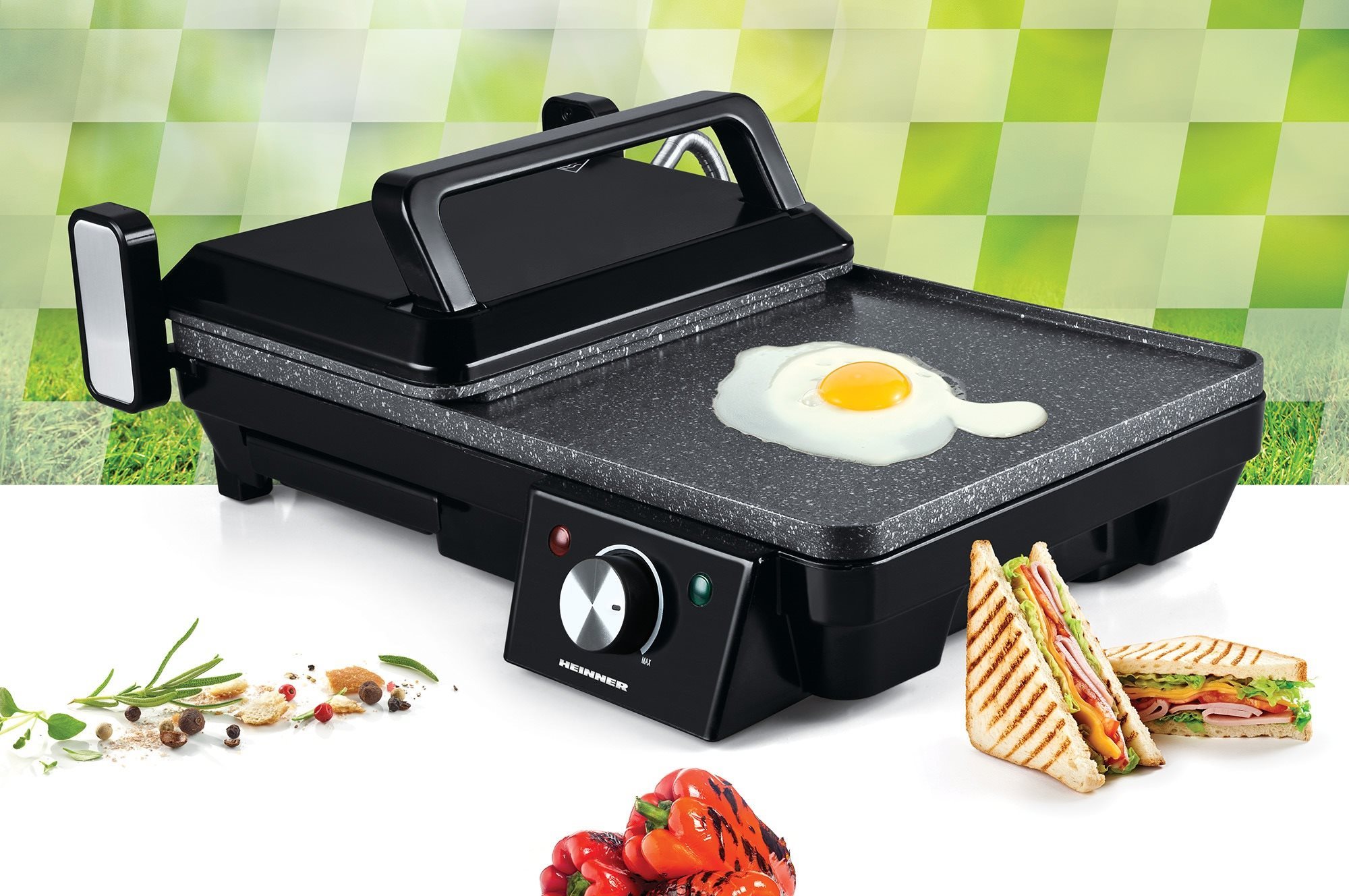 Electric Grill Heinner HEG-F20002P Lifestyle