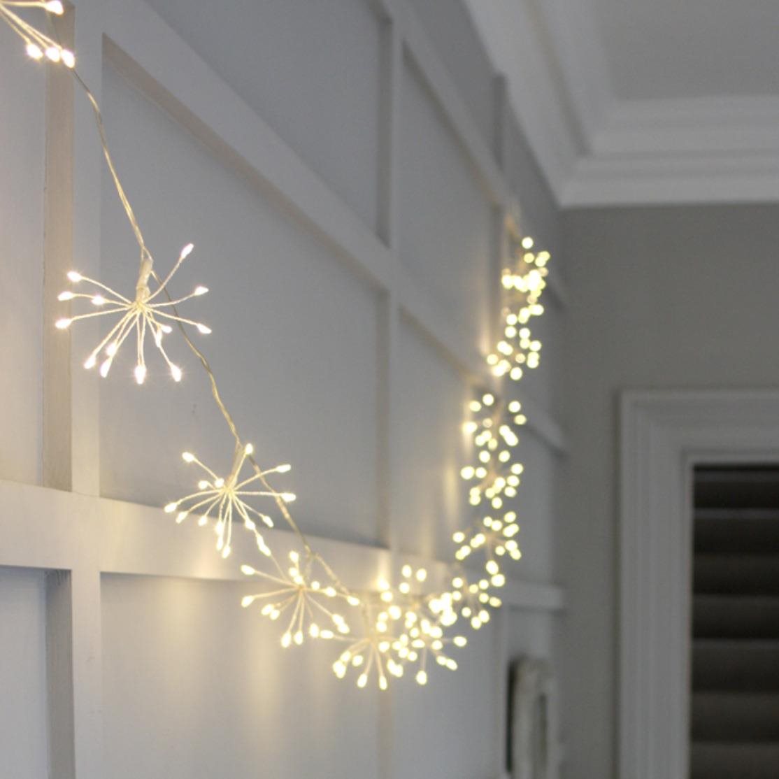 Fényfüzér ACA Lighting Starburst, melegfehér, 4,2 m, IP44 ...